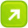 arrow right up Green Icon